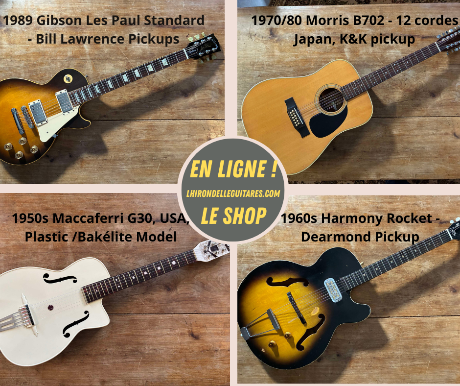 Et si on finissait le week end avec quelques guitares ?